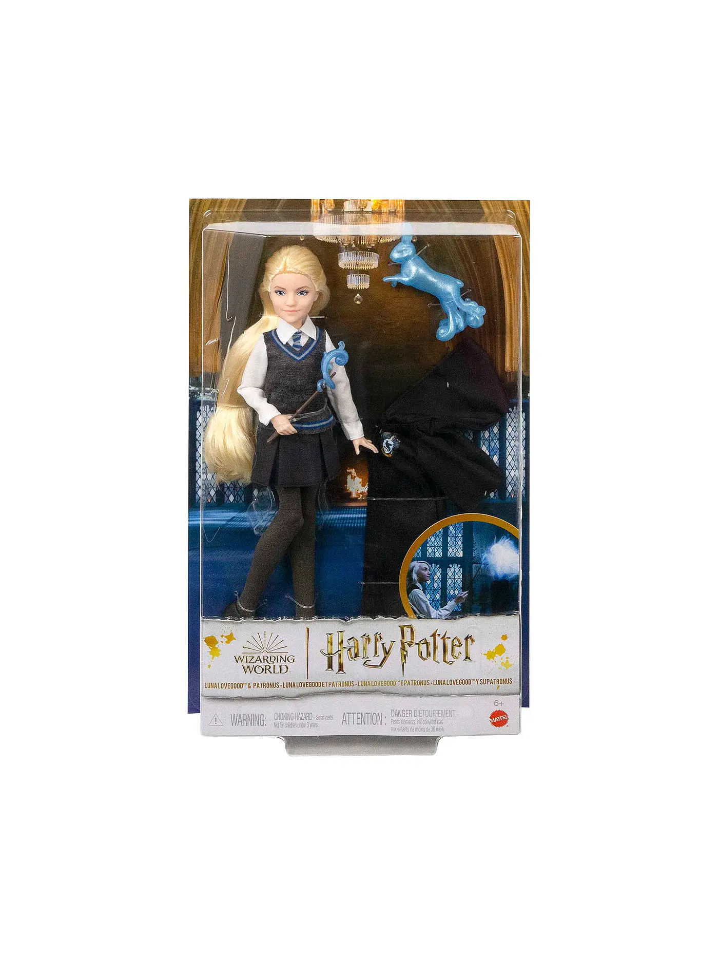 MATTEL | Barbie Harry Potter Luna & Patronus Puppe | 